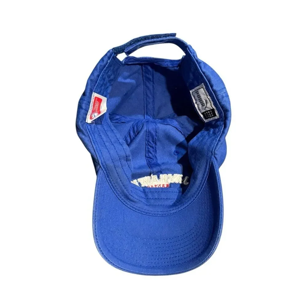 PUMA Y2K Kansas Jayhawks Blue Baseball Cap Hat